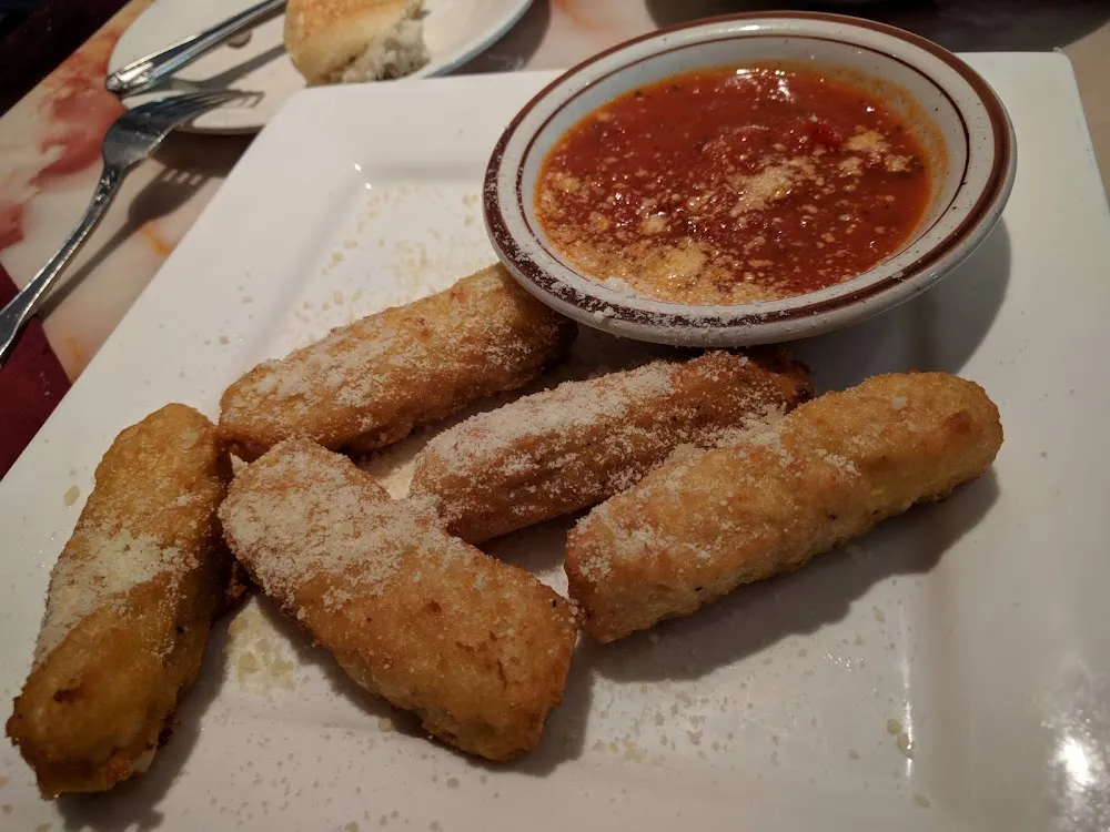 Mozzarella Sticks and Marinara Sauce
